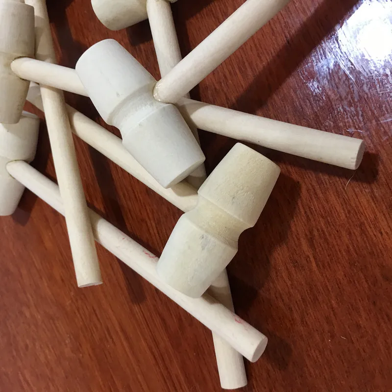 

Mini Wooden Hammer Balls Toy Pounder Replacement Mallets Baby For Seafood Lobster Crab Leather Jewelry Crafts