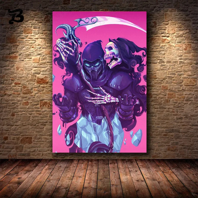 

Canvas Painting for Living Room The Game Posters Prints Mortal Kombat Wall Pictures Home Decoration Hd Prints Wall Art Decor