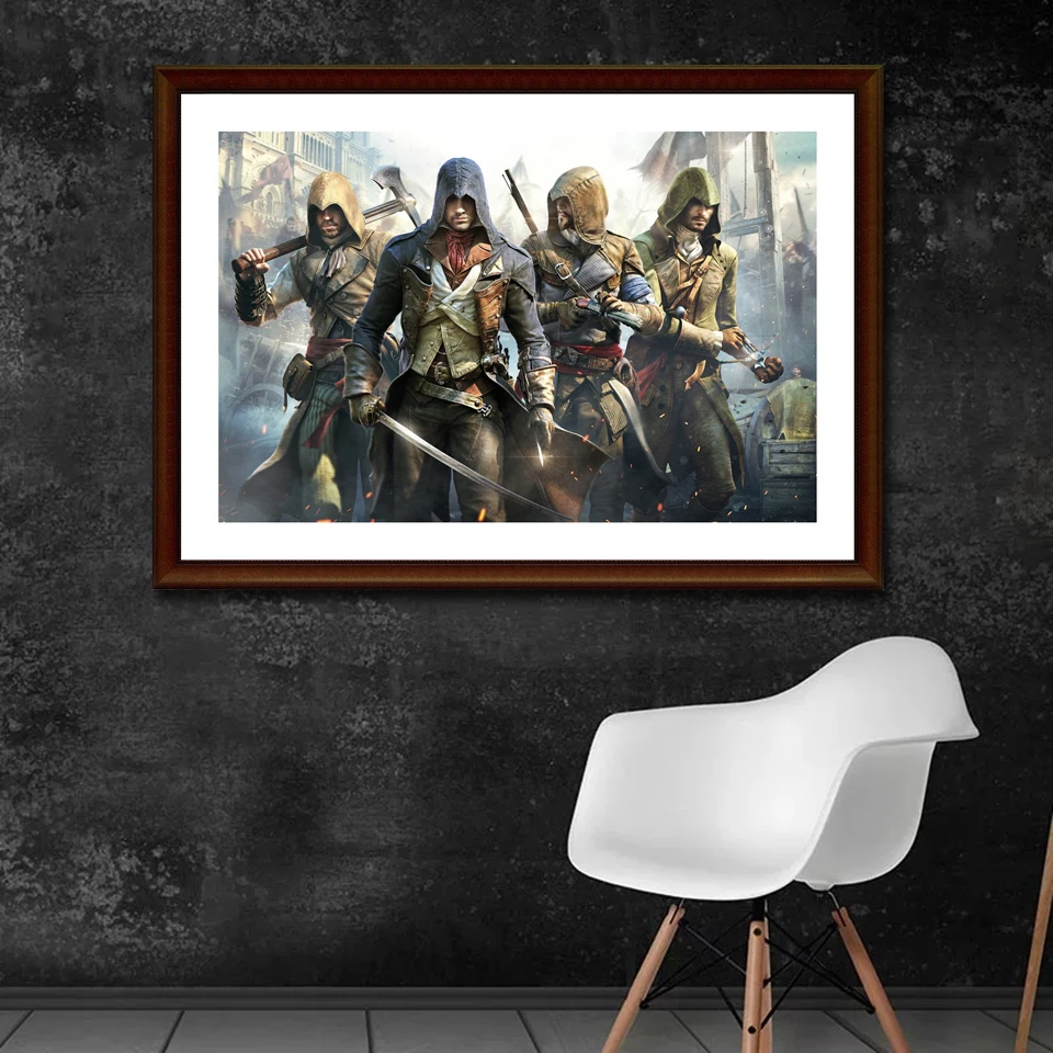 Artier Aigui O'Connor 5D алмазная вышивка картина Кредо Убийцы Battlefield персонаж DIY фото