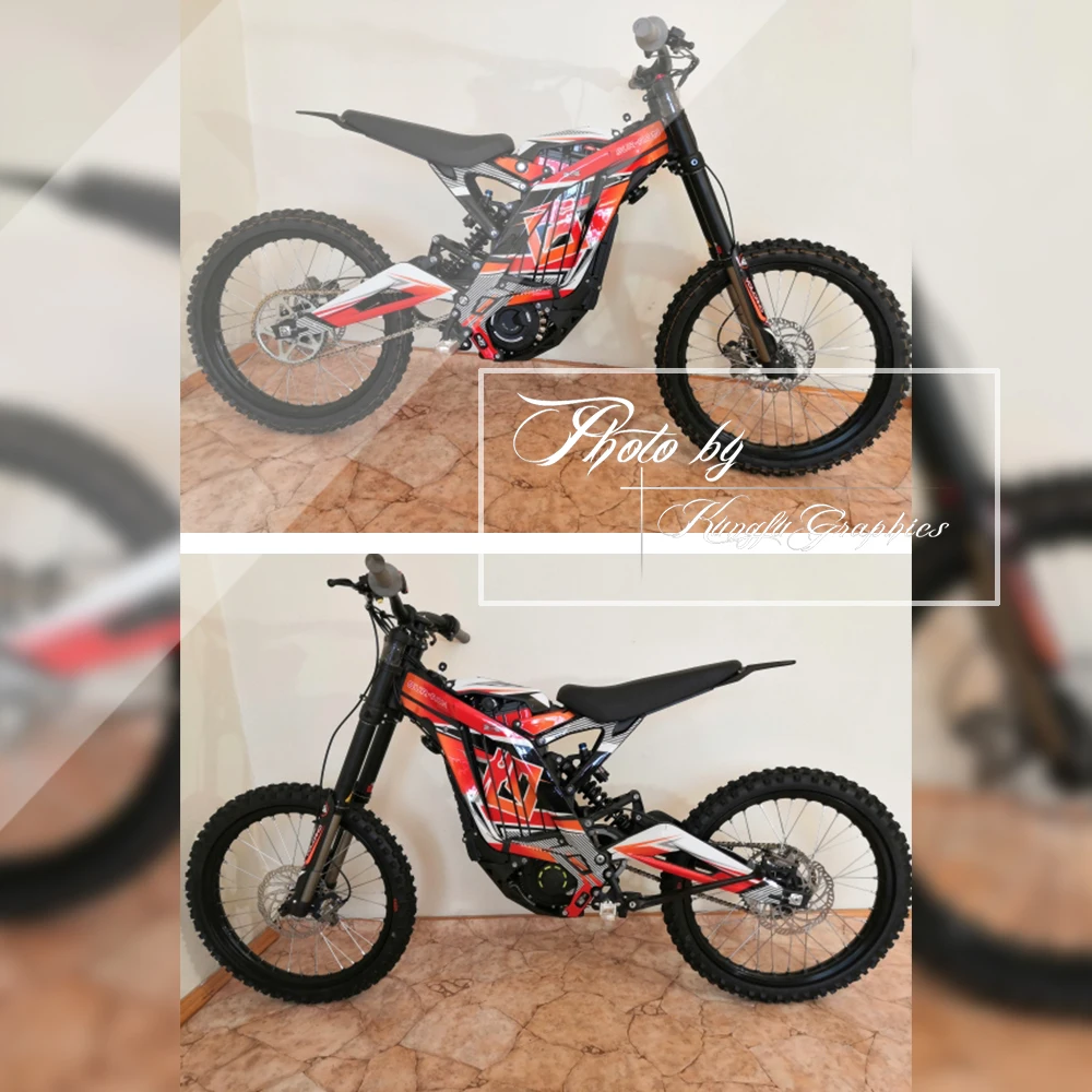 И рисунком кунг фу Графика мотоцикл наклейки комплект Фоны для сюр Рон