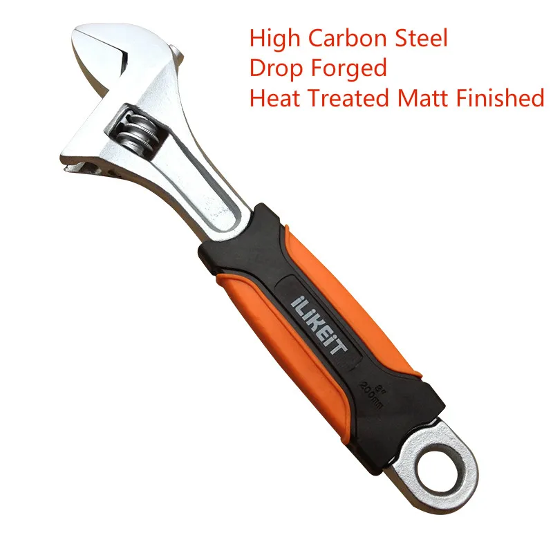 Регулируемый гаечный ключ 8 дюймов 10 для ремонта труб большого размера домашнего