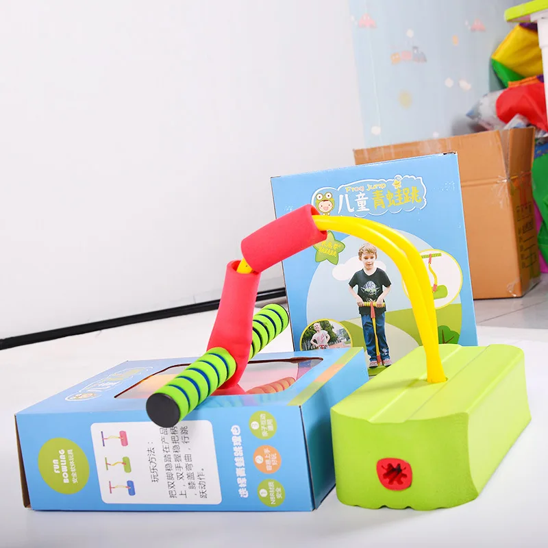 Jumper Bounce Foam Frog Balance Shoes Pogo Stick для тренировок на открытом воздухе интерактивная игра