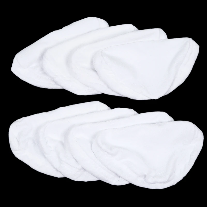 8 шт. пароочиститель Швабра Ткань колодки Замена одежды микро-волокна моющиеся