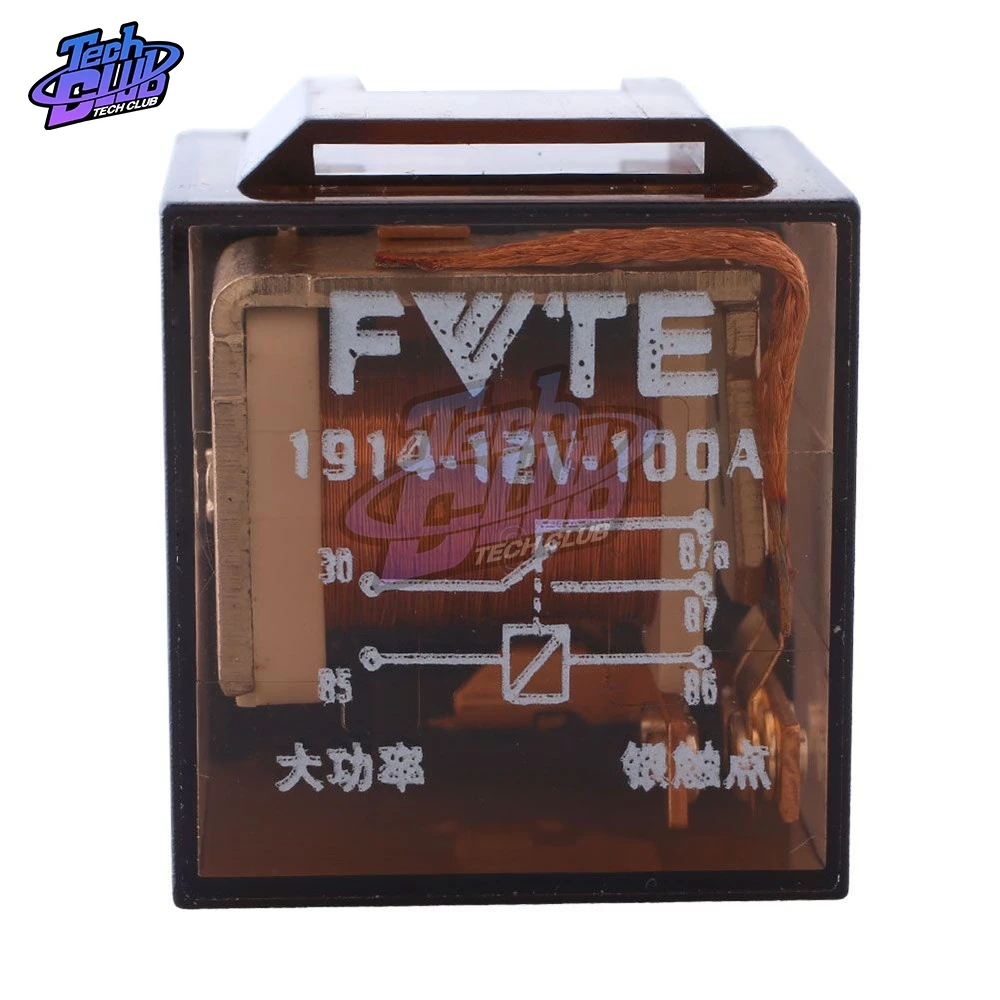 Водонепроницаемое автомобильное реле 12 В 100 А 5 контактов SPDT Автомобильное