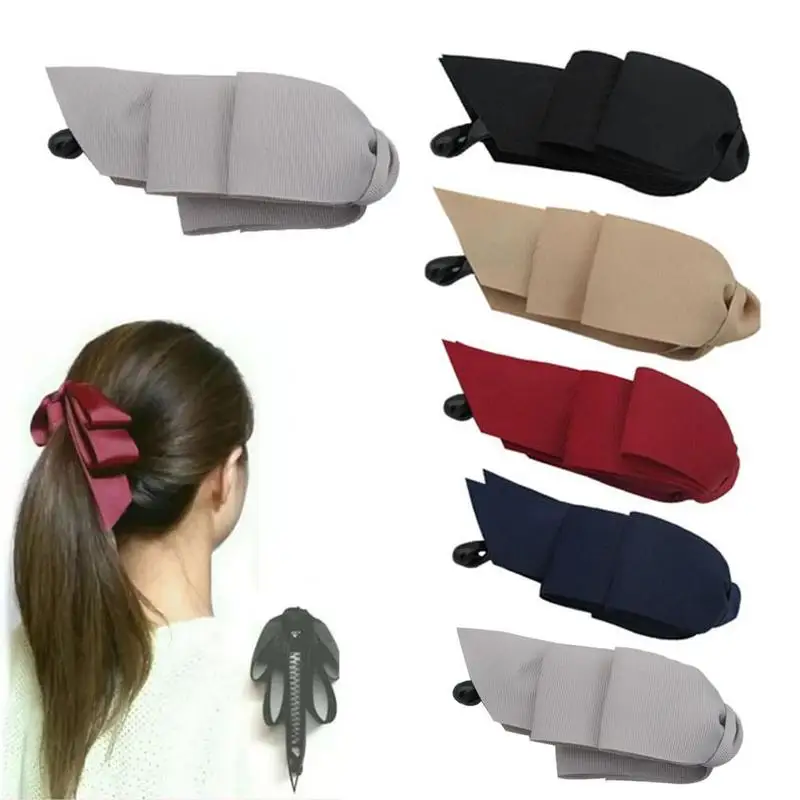 Женская резинка для волос трехслойная Шпилька лент вертикальный зажим |