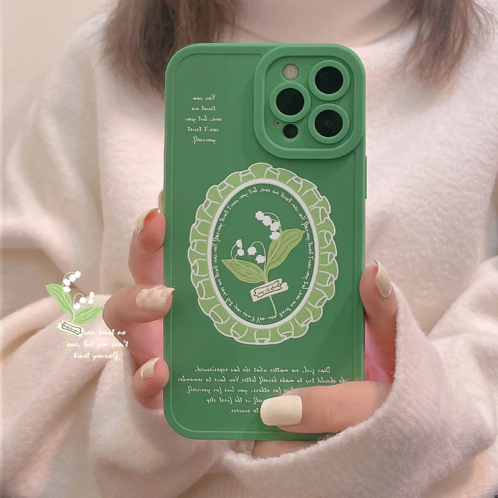 

Literary Campanula Case For iPhone 13 13mini 13Pro 13ProMax 12 12mini 12Pro 12ProMax 11 11Pro 11ProMax 7 8 8Plus X XS XSMAX XR