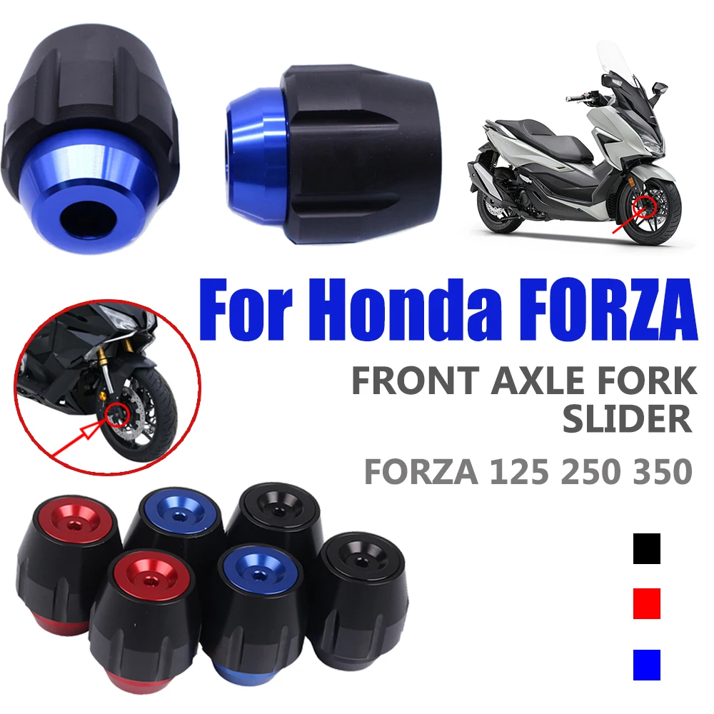 

Motorcycle Front Wheel Axle Fork Crash Slider Falling Protector For Honda Forza 300 350 250 150 Forza350 2018 - 2020 Accessories