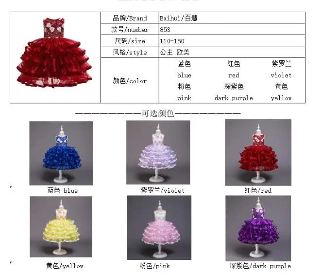 Рождественское платье Детский карнавальный костюм подарок для детей 3-10 лет