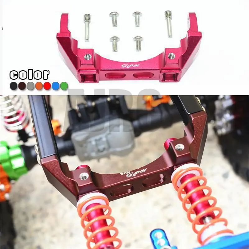 

For Trax TRX-4 82056-4 Defender Defender Rear Bumper Bracket Rear Bumper Base Aluminum Rear Pump Handle