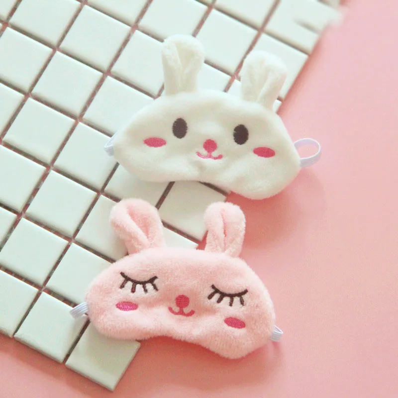 Little white rabbit 20cm eye patch baby dress Exo love bean doll cute pink | Игрушки и хобби