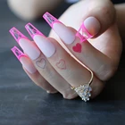 24 шт., прозрачные искусственные гель-лаки для ногтей