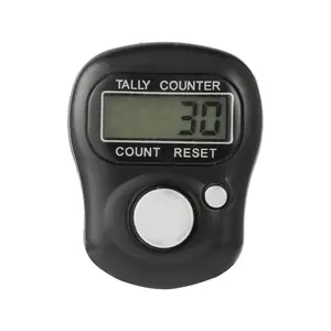 Mini 5-Digit LCD Electronic Digital Golf Finger Hand Held Ring Tally Counter
