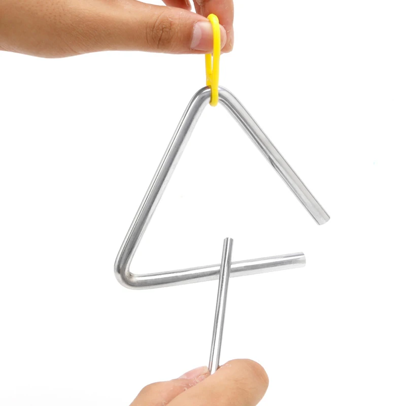 

Children Toy Musical Instrument Rhythm Band Triangle Educational Preschool R66D