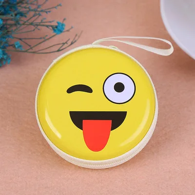 

Cute children's mini coin purse zipper ladies men's travel earphone key USB data cable SD card bag storage bag girl gift