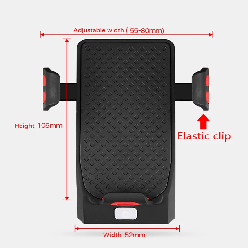 

4 in 1 Bicycle Phone Holder Power bank Charger Mountain Bike Light Bicycle Bike Mobile Phone Bracket Support Bike Accessories