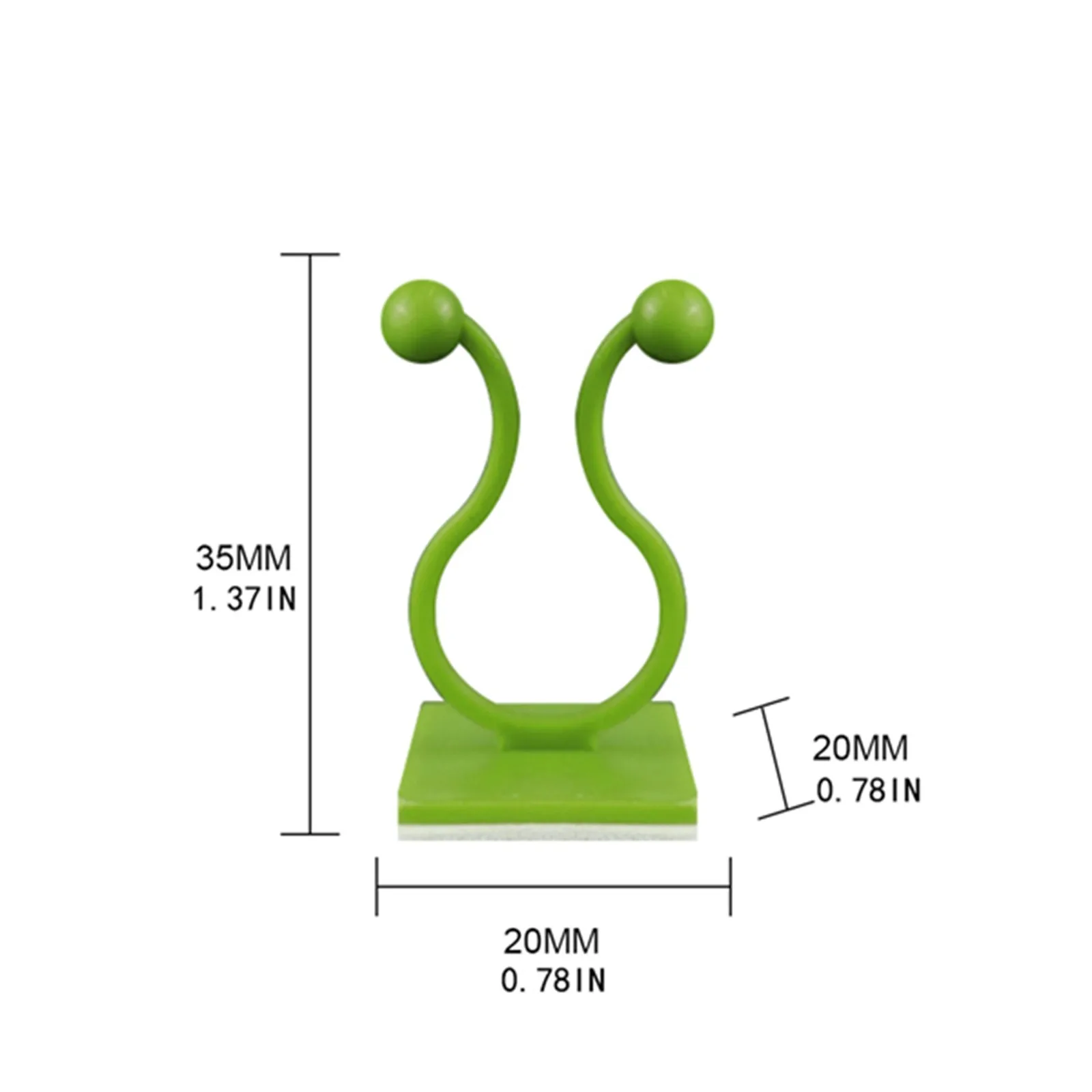 

50pcs Plant Garden Vine Clip Used For Flower Erect Growing Upright Garden Plant Stand Tool Garden Plant Holder Trellis Clips