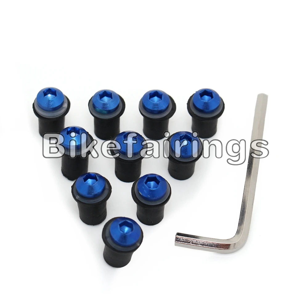 Универсальный комплект обтекателей комплекты болтов на лобовое стекло для Yamaha