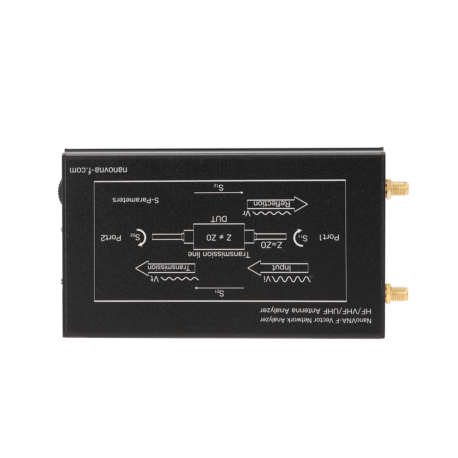 Портативный портативный Векторный анализатор сети SWR Meter 50 кГц-1000 МГц 4 3 дюйма IPS |