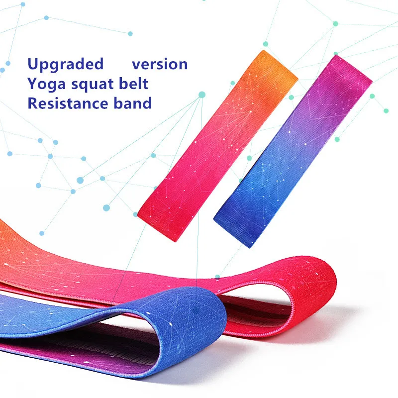 Новая прочная хип кольцевая полоса Йога противоскользящая спортивная резиновая