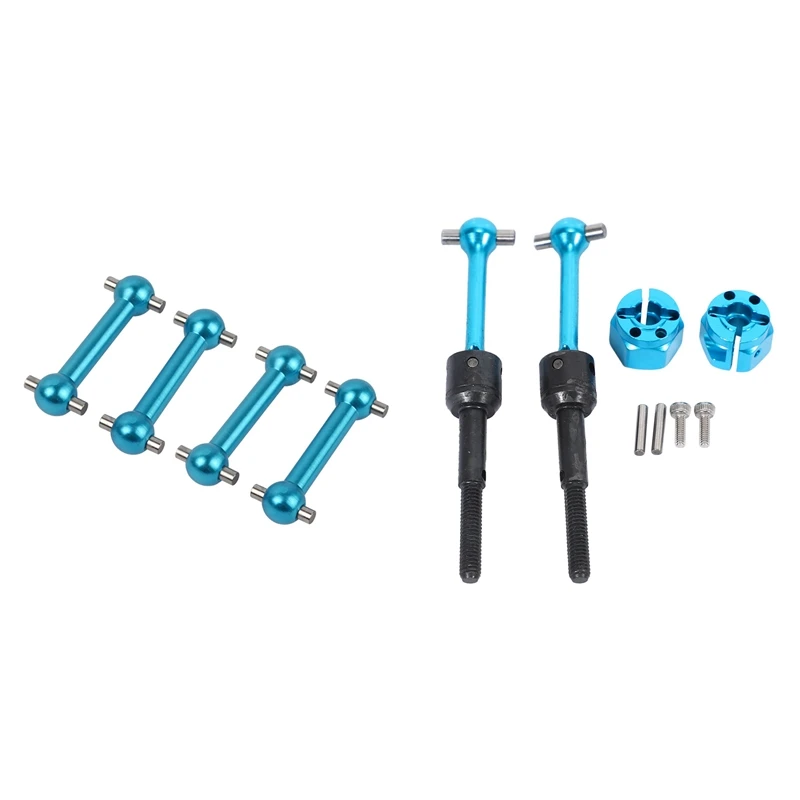 

Aluminum Alloy Universal Swing Shaft With 4Pcs Aluminum Dog Bone Drive Shaft Kit
