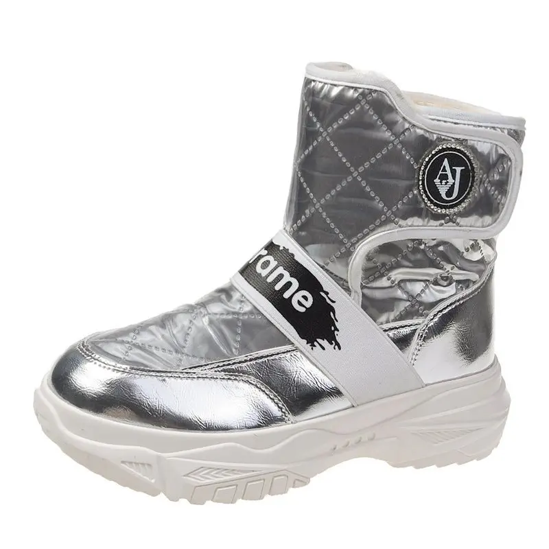 

High quality women boots 2020 new arrivals waterproof thick fur winter shoes slip-resistant women platform snow boots 35-40