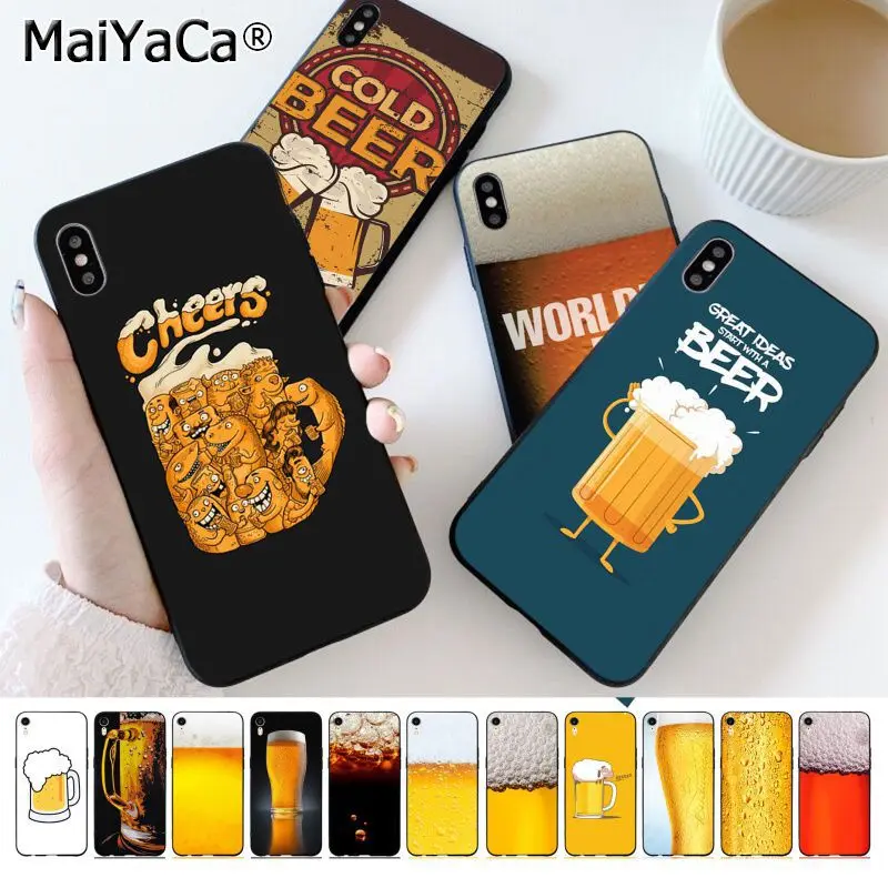 

MaiYaCa World Beers Alcohol Summer Bubble Newly Arrived Cell Phone Case for iphone SE 2020 11 pro 8 7 66S Plus X XS MAX 5S SE XR