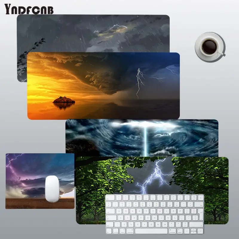 

YNDFCNB The garden of the storm Custom Skin Large Mouse pad PC Computer mat Size for mouse pad Keyboard Deak Mat for Cs Go LOL