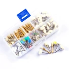 80 шт. Стоматологическая Профилактический Полировка стакан для щеток защелки Тип нейлоновые колесики вращающихся инструментов