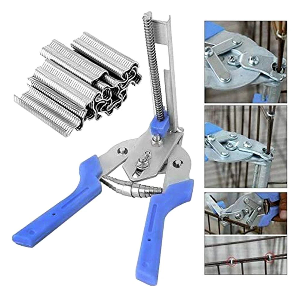 Многофункциональные плоскогубцы для свиных колец и скобы 600 шт. м куриных