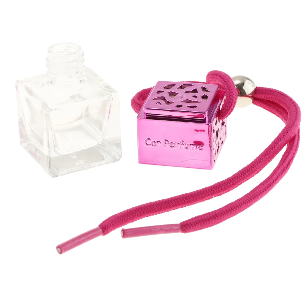 20pcs Refillable Empty Perfume Bottle Car Hanging Pendant Air Freshener Mini Diffuser for car indoor hanging decorative ornament |