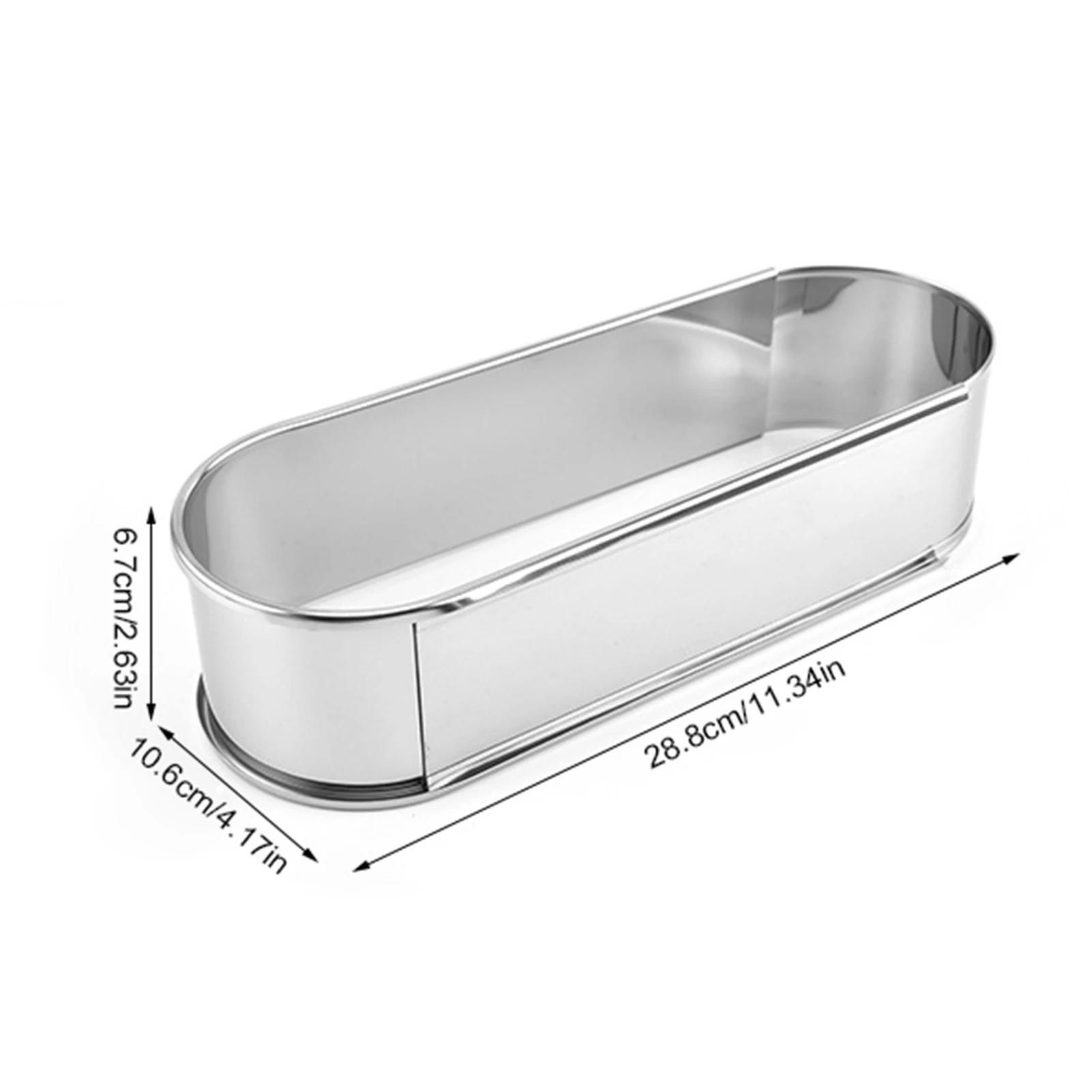 

Stainless Steel Mousse Mold Non-stick Adjustable DIY Cake Mold Baking Accessories Cake Decorating Tool
