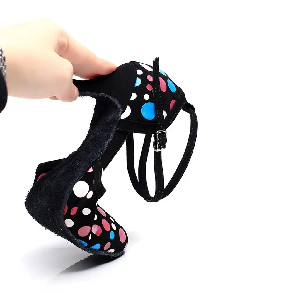 Женские туфли для латиноамериканских танцев на высоком каблуке 6 10 см|Обувь