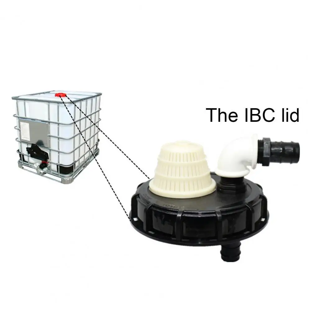 Plastic Reliable Compact Chemical Barrel Cap Smooth Tank Lid Novel