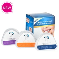 Ортодонтические скобы, зубные скобы, тренажер для выравнивания улыбки, силиконовые ретейнер для зубов капы для защиты рта, зубной лоток
