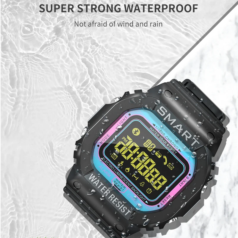 Смарт-часы EX16T водонепроницаемые 5 АТМ Bluetooth дистанционное управление шагомер |