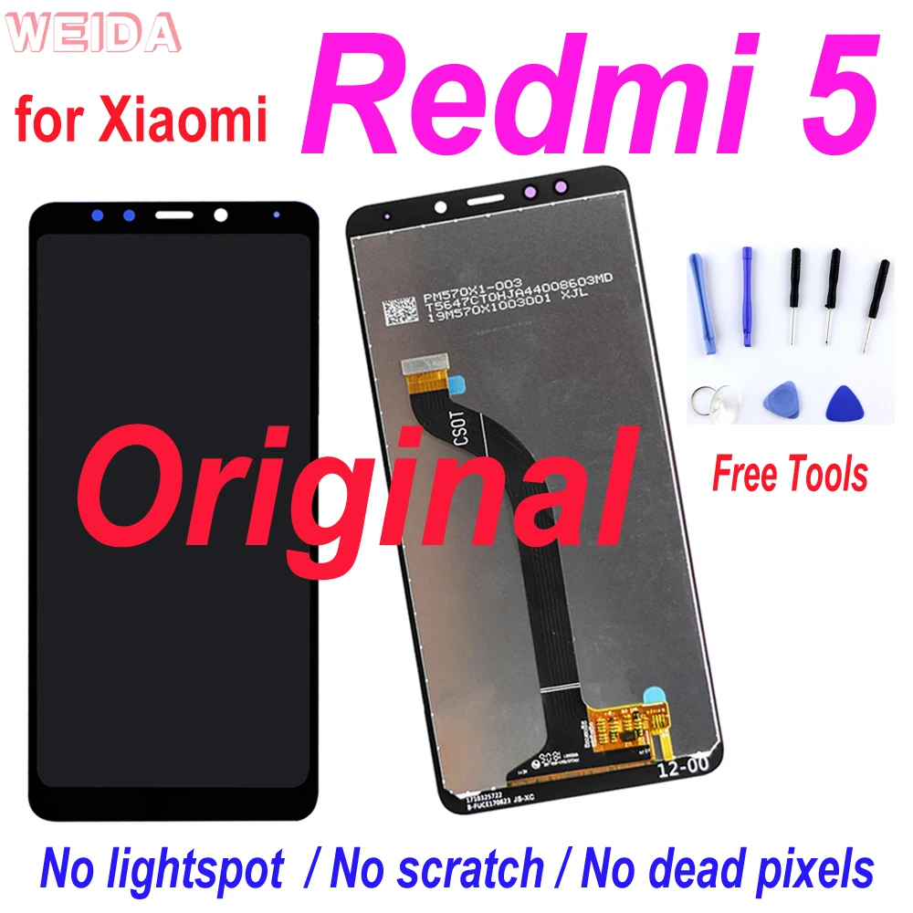 5 7 &quotОригинальный ЖК дисплей для Xiaomi Redmi сенсорный экран дигитайзер сборка