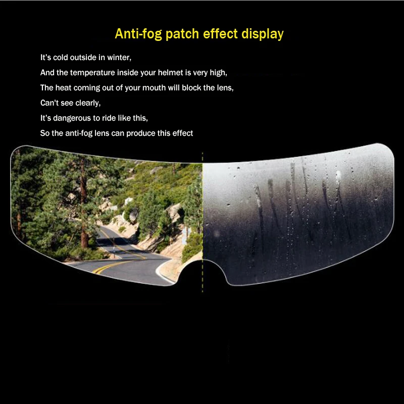 

Универсальная пленка для объектива с защитой от запотевания и дождя прозрачная пленка для шлема высокой четкости противотуманные аксессуары для внедорожников мотоциклов