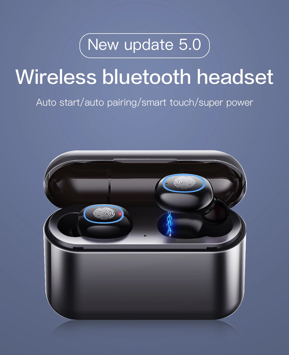 TWS 5,0 bluetooth беспроводные наушники A2 в ухо наушники Беспроводная гарнитура Водонепроницаемый с микрофоном громкой связи Наушники для телефонов