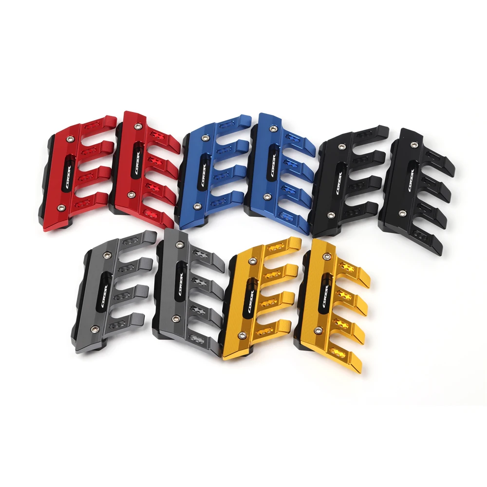 

Motorcycle CNC Aluminum Front Fender Side Protection Guard Mudguard Sliders Lower Fork Protector For HONDA CB190R Accessories