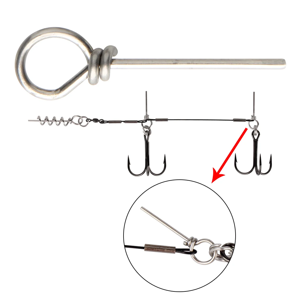 100 шт. рыболовные снасти из высокоуглеродистой стали | Спорт и развлечения