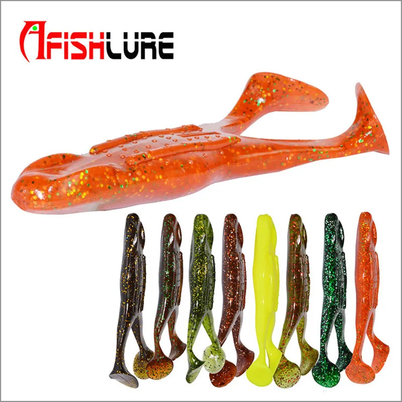 Afishlure Пресноводная Рыбалка приманка лягушка 2 шт./пакет сома бас для доставки