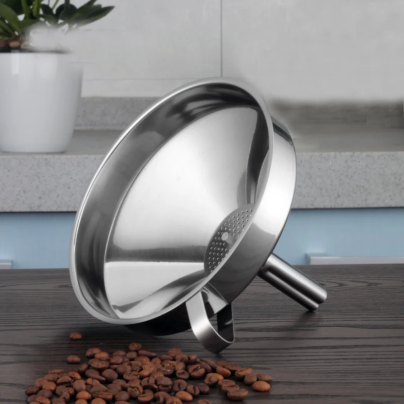 304 Воронка для фильтра из нержавеющей стали утечка масла инструмент упаковки