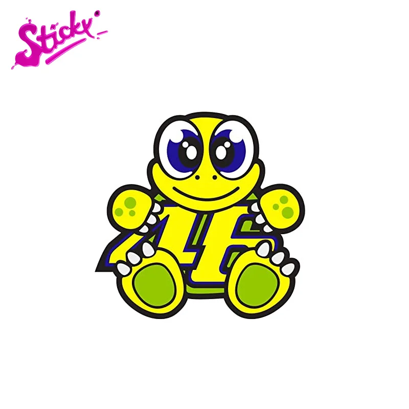

STICKY The Doctor Rosi Badge Brand Car Sticker Decal Decor For Auto Motocross Racing Laptop Helmet Trunk Wall Stickers