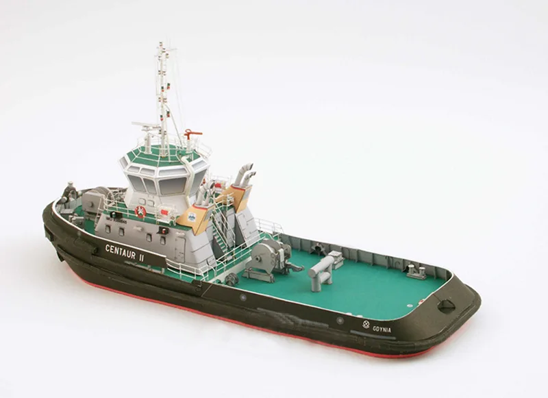 1:100 польский тантавр II Tugboat DIY 3D бумажная карта модель строительные наборы