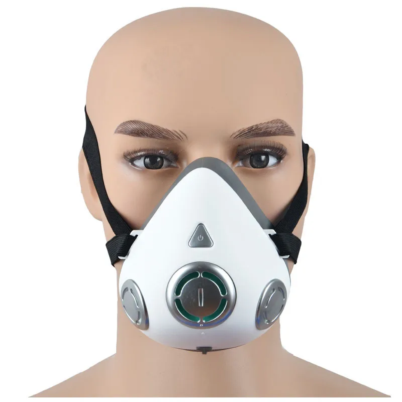 

Portable Air Purifier Anti-Smog Anti-PM2.5 Anti-Smoke Electronic Air Purification Mask Activated Carbon Smart Mask Air Purifier