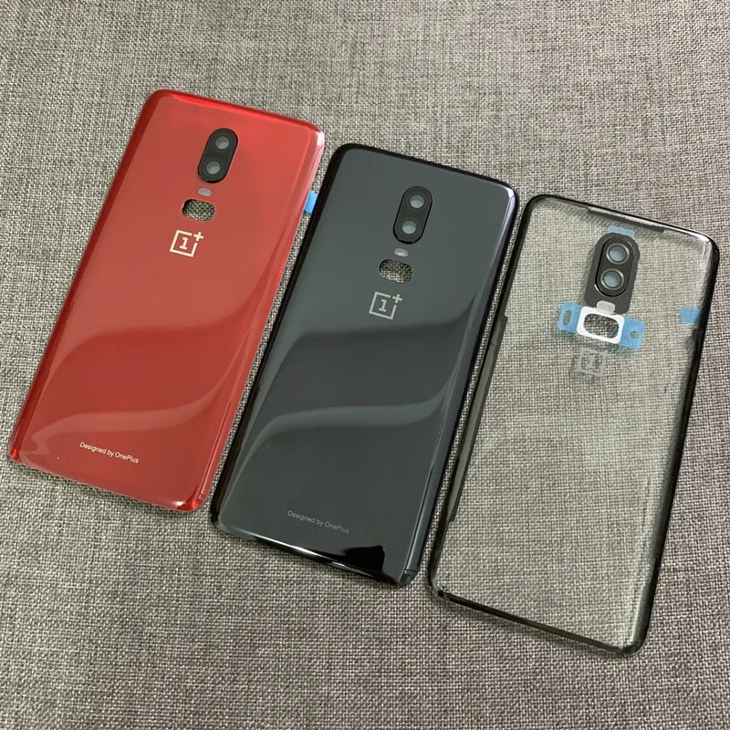 Oneplus6 сзади Корпус для мобильного телефона Oneplus 6 One Plus Стекло задняя крышка