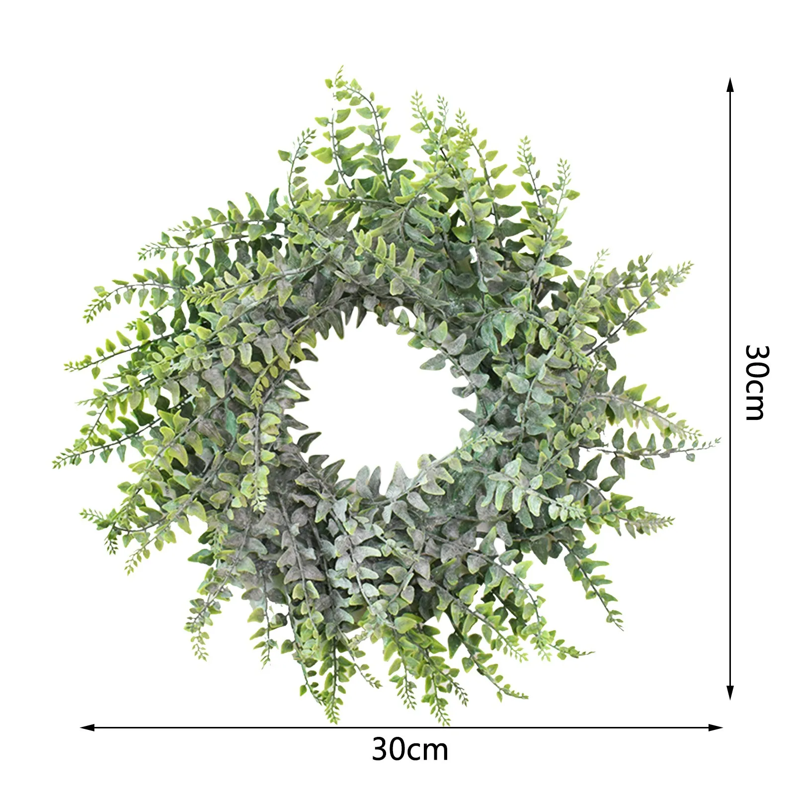 

Mother's Day Simulation Lavender Garland Door Decoration Ring Small Thorn Door Leaf Wreath Easter Home Decoration Festival Gift