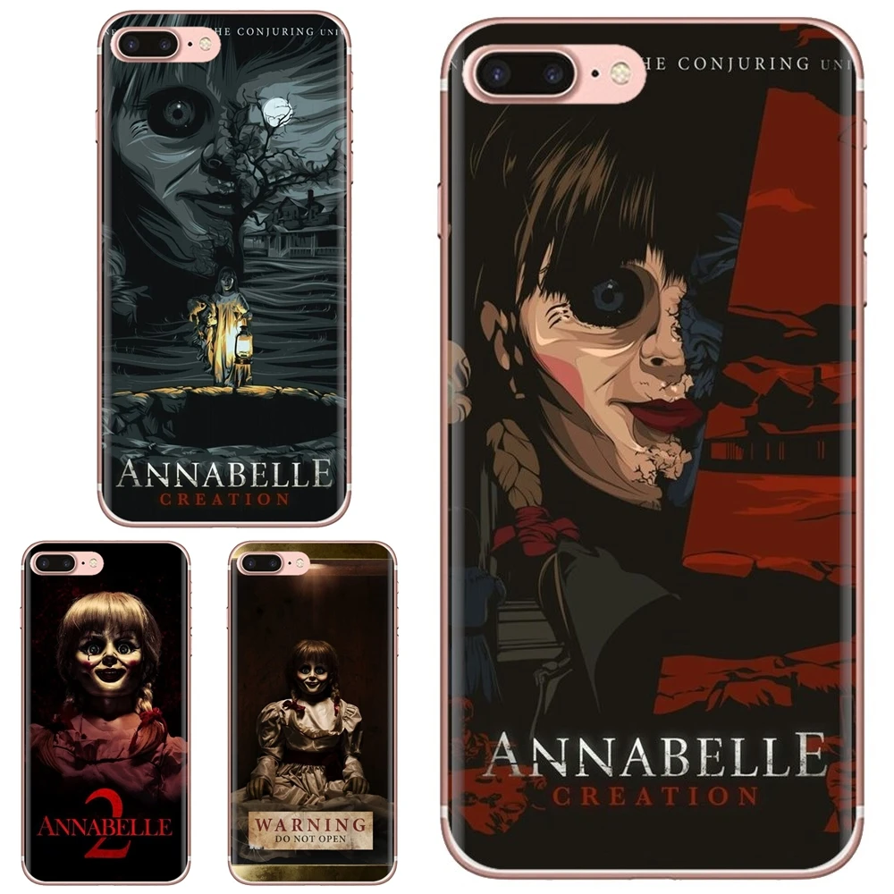 Силиконовый чехол для Xiaomi mi Redmi Note 3 4 4X 5 6 7 8 8t 9 9s 9t 10 pro lite страшный Annabelle Create