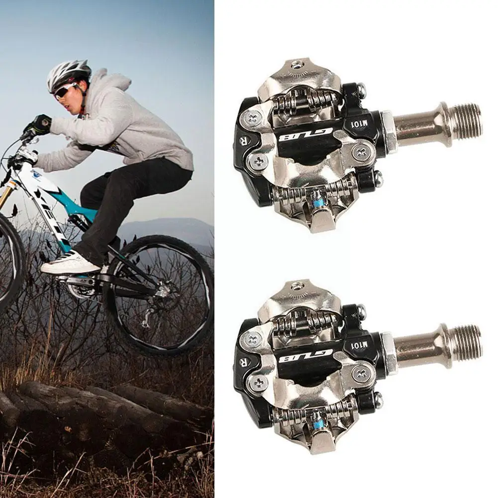 

1pair Bicycle Self-locking Pedals Bicycle Pedals MTB Alloy Bike Ultralight Pedal Bearing Lock Sealed Bicycle Pedal Aluminum E0W0