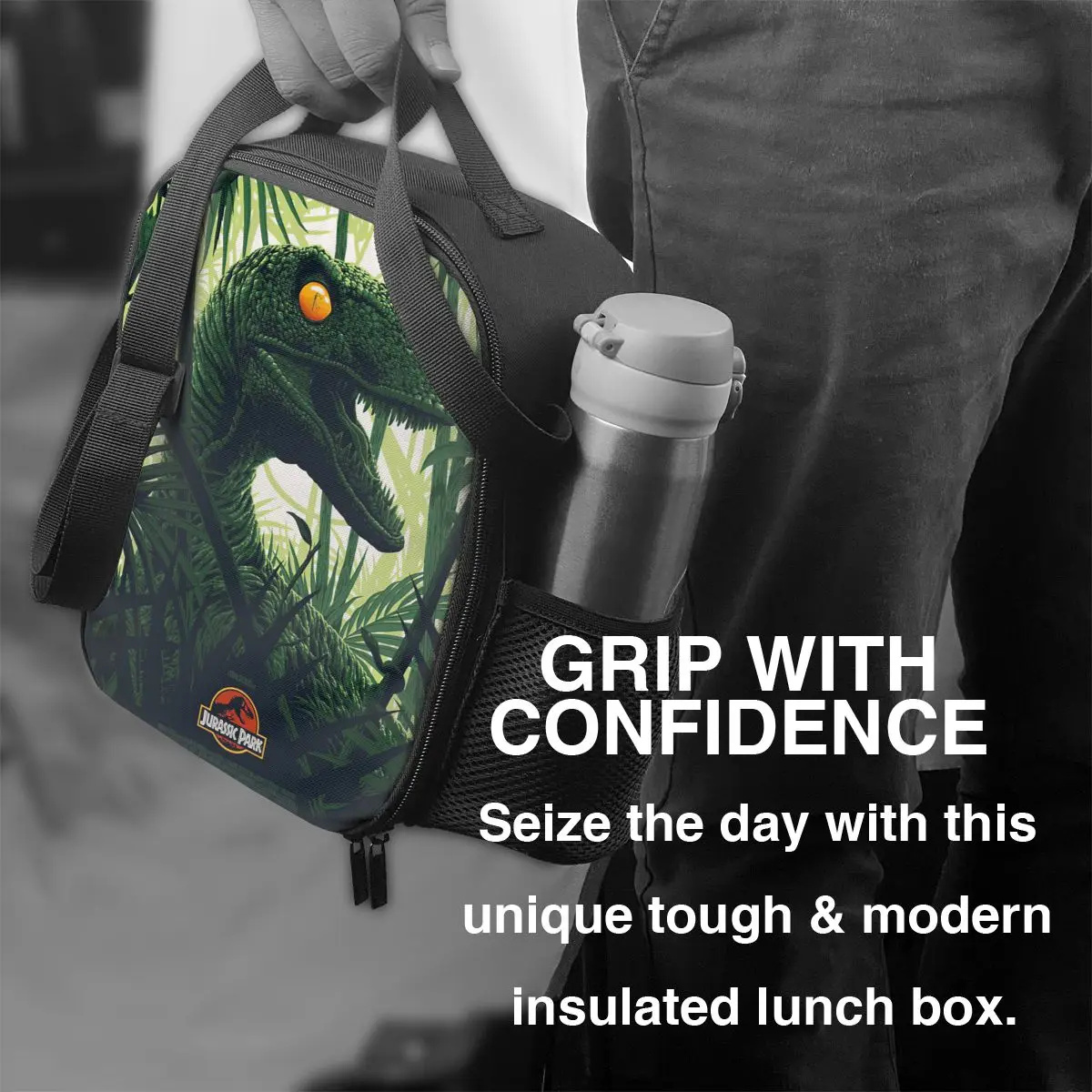 Ланч-бокс с динозавром парка Юрского периода для мальчиков Мультяшные сумки